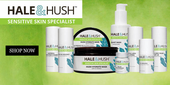 Image of Hale & Hush Sensitive Skin Specialist products. Shop Now for all Hale & Hush products.