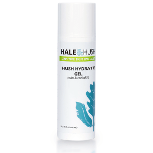 Bottle of Hale & Hush Hush Hydrate Gel
